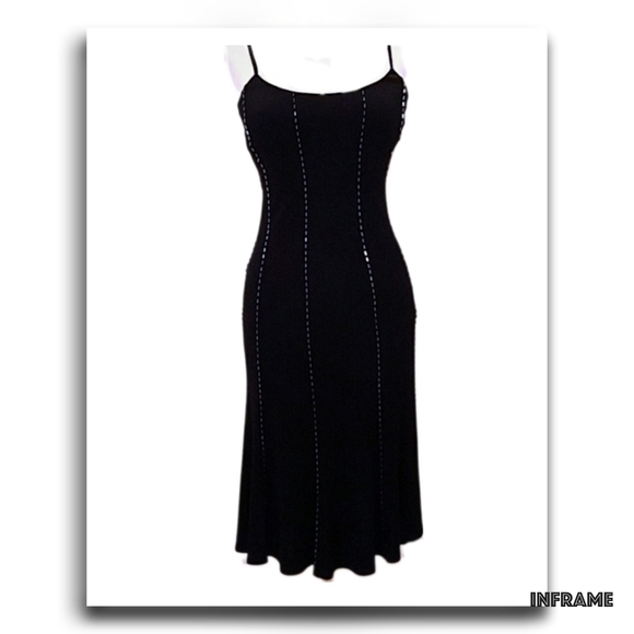 BCBGMaxAzria Beaded Dress with Adjustable Straps - Picture 3 of 16